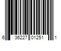 Barcode Image for UPC code 636227012511