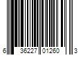 Barcode Image for UPC code 636227012603