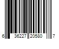 Barcode Image for UPC code 636227205807