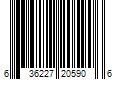 Barcode Image for UPC code 636227205906