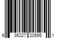 Barcode Image for UPC code 636227205951