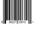 Barcode Image for UPC code 636227206101