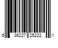 Barcode Image for UPC code 636227252221