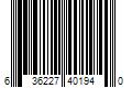 Barcode Image for UPC code 636227401940