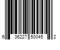 Barcode Image for UPC code 636227500452