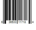 Barcode Image for UPC code 636533117184