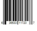 Barcode Image for UPC code 636533117207