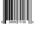 Barcode Image for UPC code 636655701858