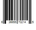 Barcode Image for UPC code 636655702145