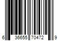 Barcode Image for UPC code 636655704729