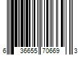 Barcode Image for UPC code 636655706693