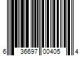 Barcode Image for UPC code 636697004054