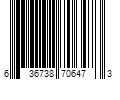 Barcode Image for UPC code 636738706473