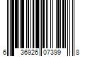 Barcode Image for UPC code 636926073998