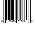 Barcode Image for UPC code 637480020848