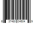 Barcode Image for UPC code 637480045049