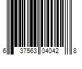 Barcode Image for UPC code 637563040428