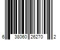 Barcode Image for UPC code 638060262702