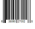 Barcode Image for UPC code 638060270028