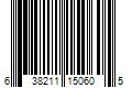 Barcode Image for UPC code 638211150605