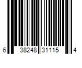 Barcode Image for UPC code 638248311154