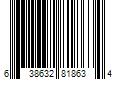 Barcode Image for UPC code 638632818634