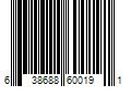 Barcode Image for UPC code 638688600191