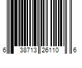 Barcode Image for UPC code 638713261106