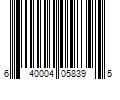 Barcode Image for UPC code 640004058395