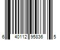 Barcode Image for UPC code 640112958365