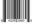 Barcode Image for UPC code 640206298605