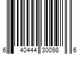 Barcode Image for UPC code 640444300986