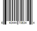 Barcode Image for UPC code 640444706344