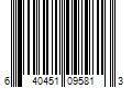 Barcode Image for UPC code 640451095813