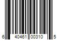 Barcode Image for UPC code 640461003105