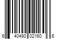 Barcode Image for UPC code 640490021606