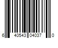 Barcode Image for UPC code 640543040370