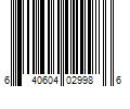 Barcode Image for UPC code 640604029986