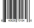 Barcode Image for UPC code 640626701846