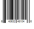 Barcode Image for UPC code 640632481046