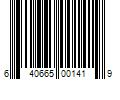 Barcode Image for UPC code 640665001419