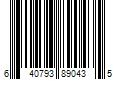 Barcode Image for UPC code 640793890435