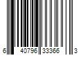 Barcode Image for UPC code 640796333663