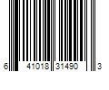 Barcode Image for UPC code 641018314903