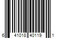 Barcode Image for UPC code 641018401191