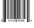 Barcode Image for UPC code 641018403584