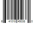 Barcode Image for UPC code 641018450380