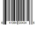 Barcode Image for UPC code 641064004346