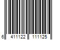 Barcode Image for UPC code 6411122111125