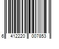 Barcode Image for UPC code 6412220007853